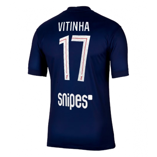 Billige Fotballdrakt Paris Saint-Germain Vitinha #17 Replika Hjemmedrakt 2025-26 Kortermet Billige Fotballdrakt Paris Saint-Germain Vitinha #17 Replika Hjemmedrakt 2025-26 Kortermet